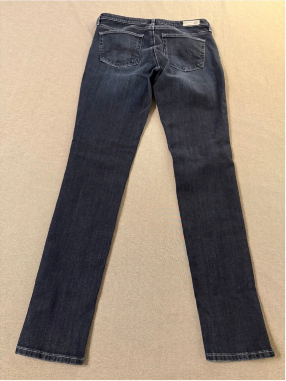 AG Adriano Goldschmied The Prima Mid Rise Cigarette dark wash size 28 - Picture 3 of 9